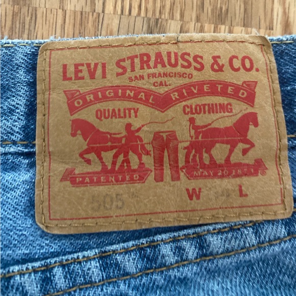 Lot of 3 Vintage 505 Levi’s Jorts Jean Shorts - Picture 9 of 14